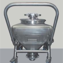 bin with passive valve